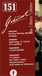 Mobile Screenshot of bistro-151.at